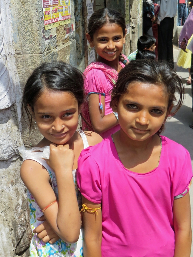 These little girls asked to pose for me but put on their serious faces for the first photo. A little bit of teasing and then came the smiles.