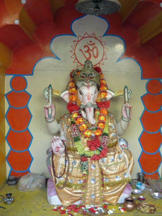 The always-popular Ganesha, who you see depicted in statues as often as Shiva. 