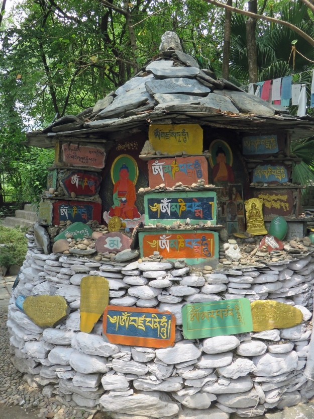 This little temple was on the side of a busy mountain road.